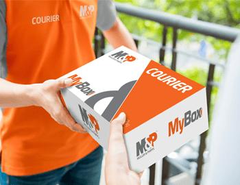 M&P: My-Box courier service in action
